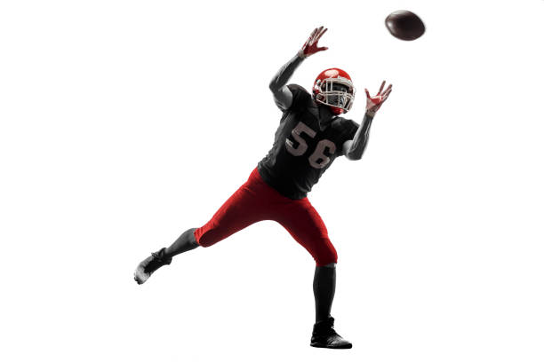 istock one american football player man studio isolated on white background 1032460934