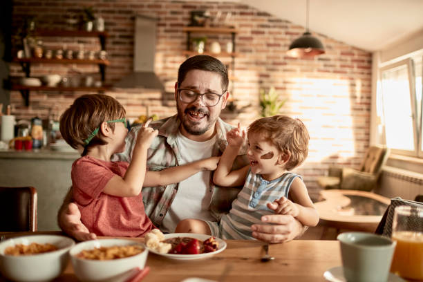 istock Family enjoying breakfast 1032479950