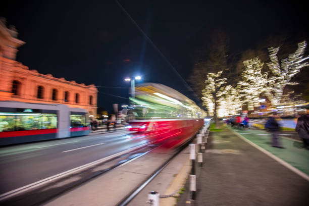istock night traffic in the vity 1032489752