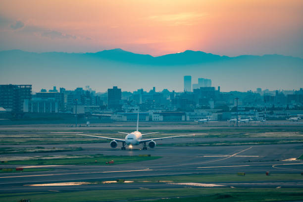 istock Dusk at Airport 1032500958