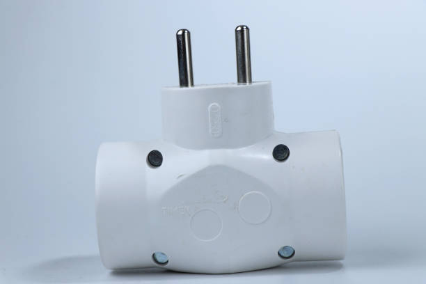 istock A dual adapter for connect another cabels for earn energy from network 1032504728