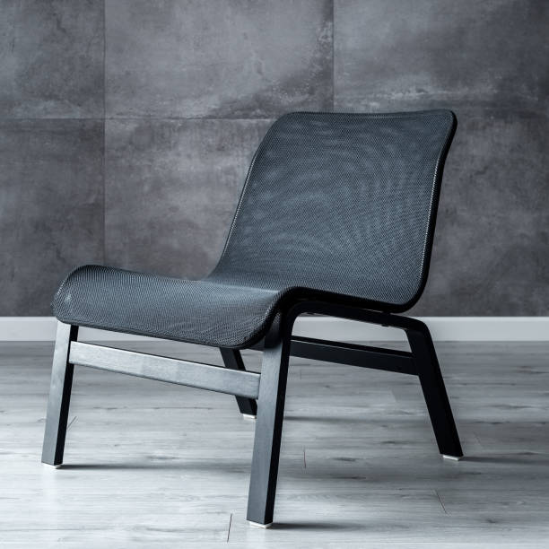 istock Interior with elegant black chair 1032504754