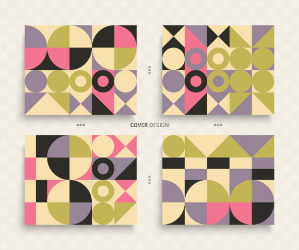 istock Cover design template for advertising. Abstract colorful geometric design. Pattern can be used as a template for brochure, annual report, magazine, poster, presentation, flyer and banner. 1032511952