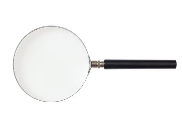 istock Magnifier isolated on white background. 3d illustration 1032516568