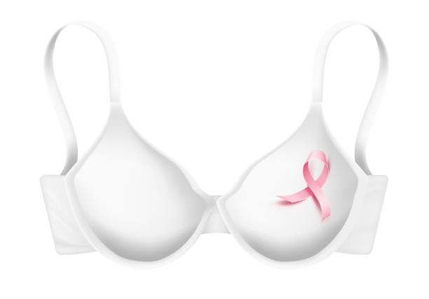 istock Vector breast cancer awareness poster pink ribbon 1032518190