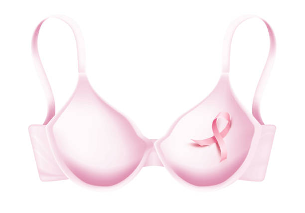 istock Vector breast cancer awareness poster pink ribbon 1032518202