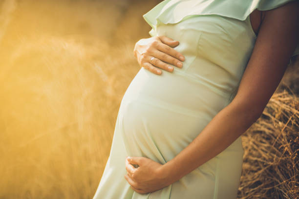 istock My belly is growing bigger every day. 1032524614