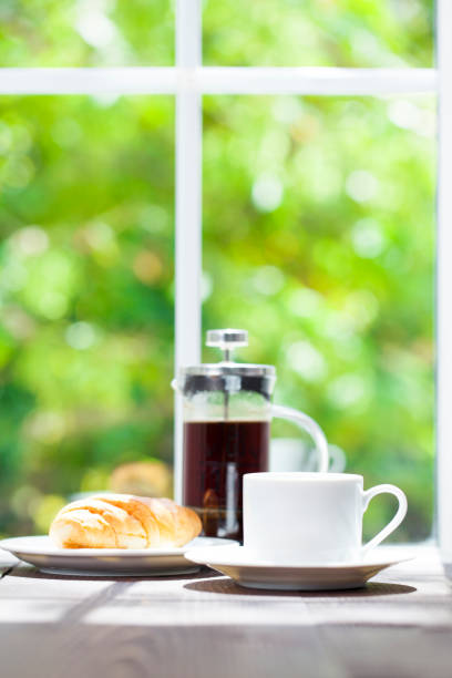 istock Morning coffee on the window 1032525386