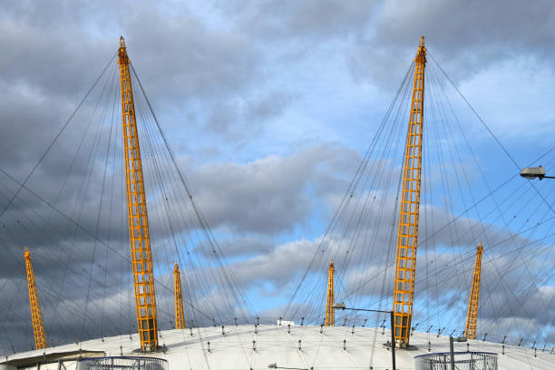 kopuła tysiąclecia - millennium dome zdjęcia i obrazy z banku zdjęć