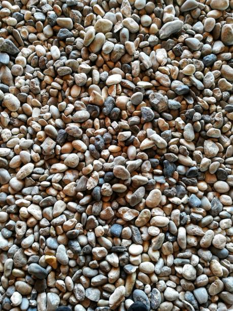 The surface is full of stones Take a photo on a sunny day. chonburi province. Thailand