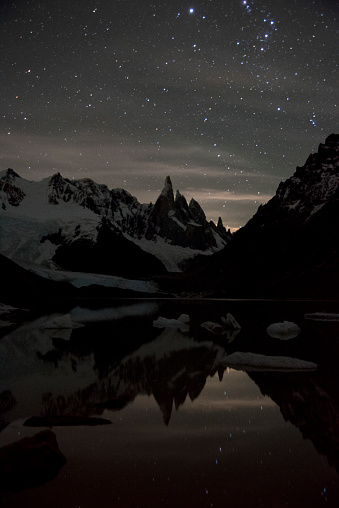 Cerro Torre at night - Patagonia - Argentina
