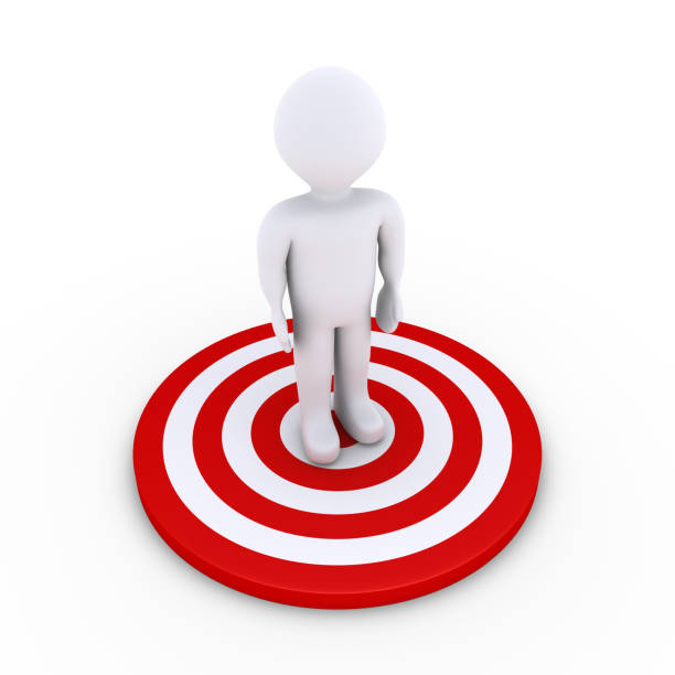istock Person is on the success spot 1032556558