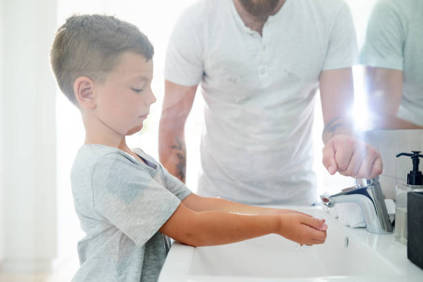 istock Just by washing your hands you can get rid of germs 1032562090
