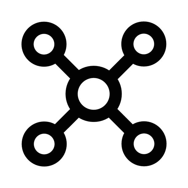 illustrations, cliparts, dessins animés et icônes de réseau - enjoliveur