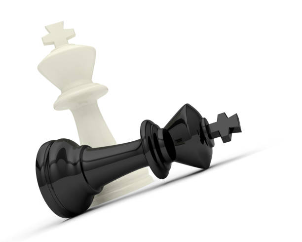 istock chess game king black white victory defeat 1032574130