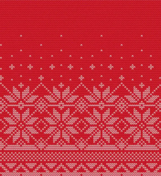 Vector illustration of Christmas pattern