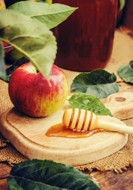istock Honey and fruits. Selective focus. bio food. 1032596636