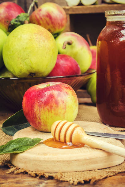 istock Honey and fruits. Selective focus. bio food. 1032596644