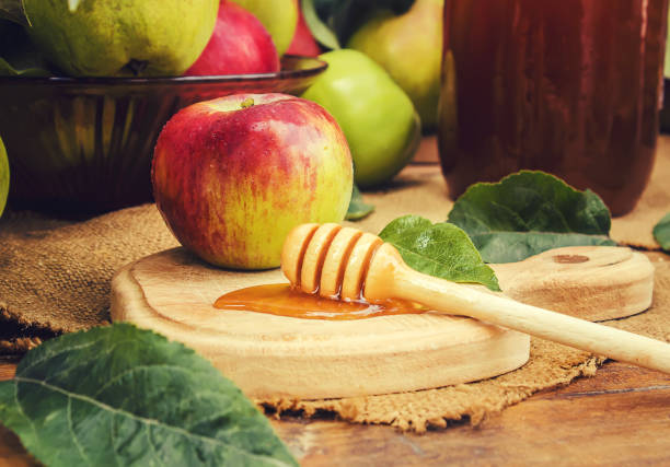 istock Honey and fruits. Selective focus. bio food. 1032596818