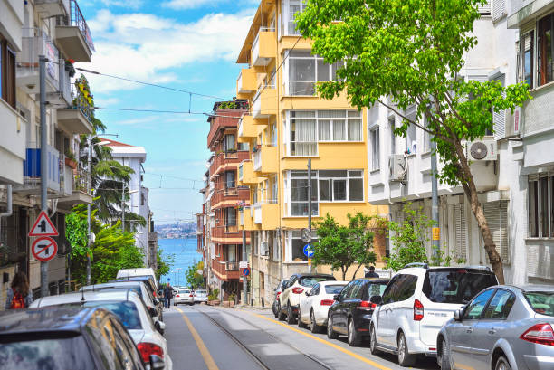 Istanbul, Turkey - May 8, 2017:  Kadikoy is the most ancient district of Istanbul, located in the Asian part of the city.