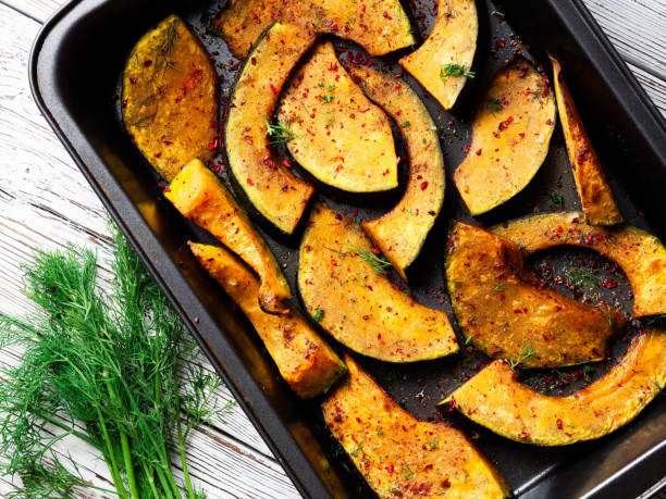 istock Baked pumpkin pieces 1032600058