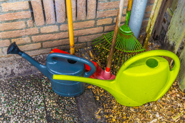 istock Basic essential gardeners equipment for the home garden 1032603434