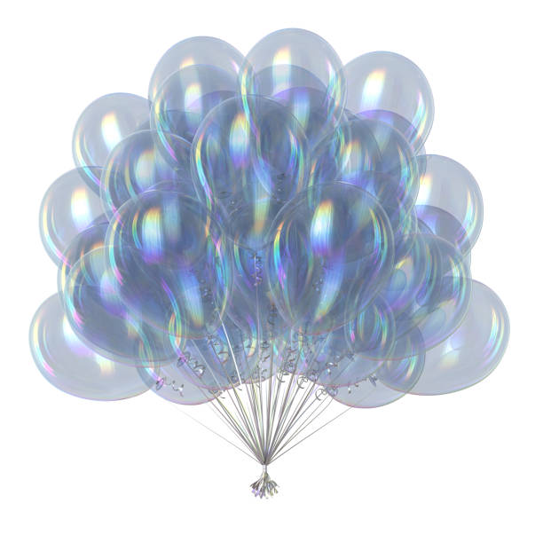 istock balloons white birthday decoration bunch clean 1032608780