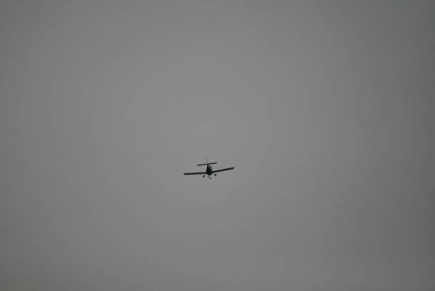 istock Airplane flying in the sky. 1032632838