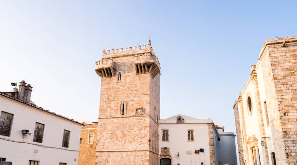 istock Tres Coroas (Three Crowns) marble tower, Estremoz, Portugal 1032641262