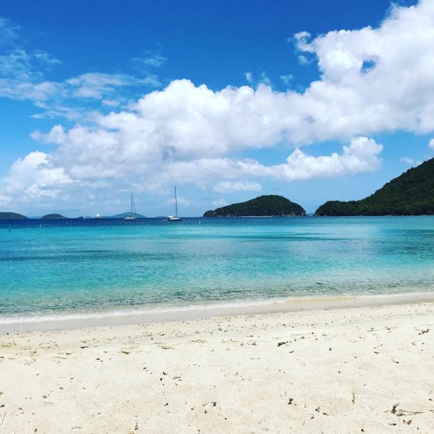 istock St John Beach and water perfection 1032641814