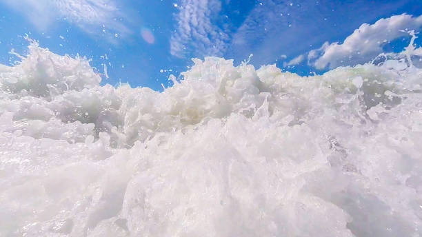istock The wave on the pebble beach in the summer 1032646218