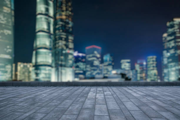 istock Shanghai at night, China 1032659502