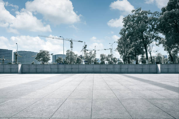 istock floor , park and buildings 1032660178