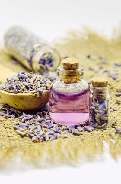 istock Essential oil of lavender. Selective focus. nature bio flowers. 1032660664