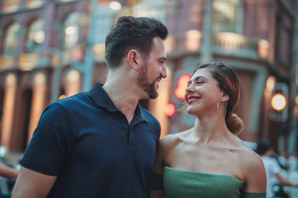 istock Cute couple in love 1032661592