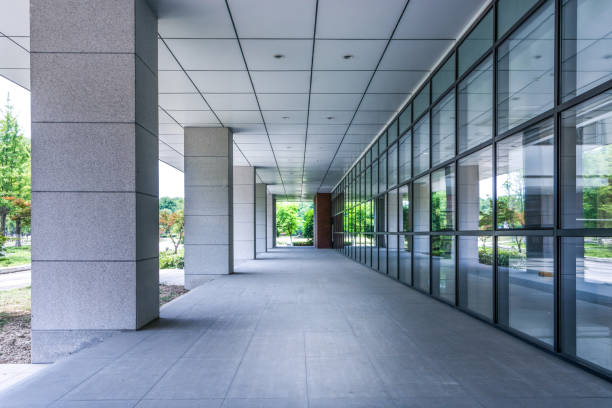 istock Hall of business building 1032661634