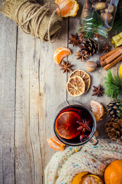 istock Mulled wine. Selective focus. christmas drink and food. 1032673650