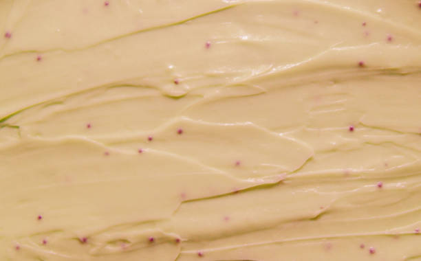 istock Face and body cream scrub. Texture cosmetics. selective focus. 1032674420