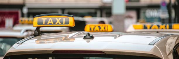 istock Row of taxis 1032679288