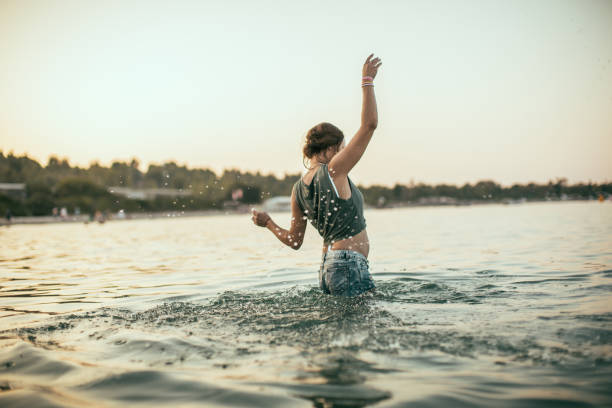 istock Woman on summer vacation 1032684112