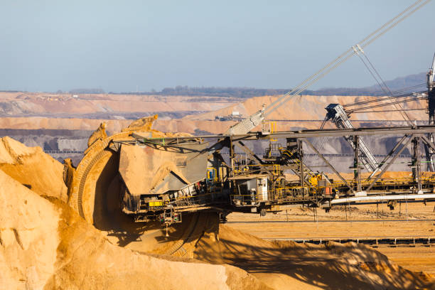 istock Giant Bucket Wheel Excavator 1032702742