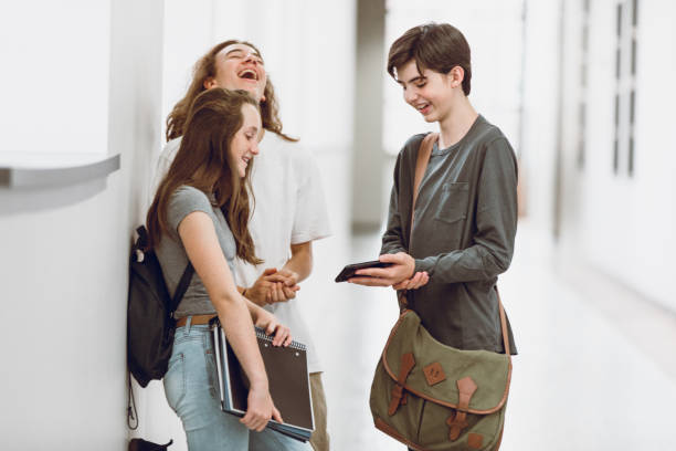istock Group Of College Students Friends Hanging Around On Campus Before Class 1032703734