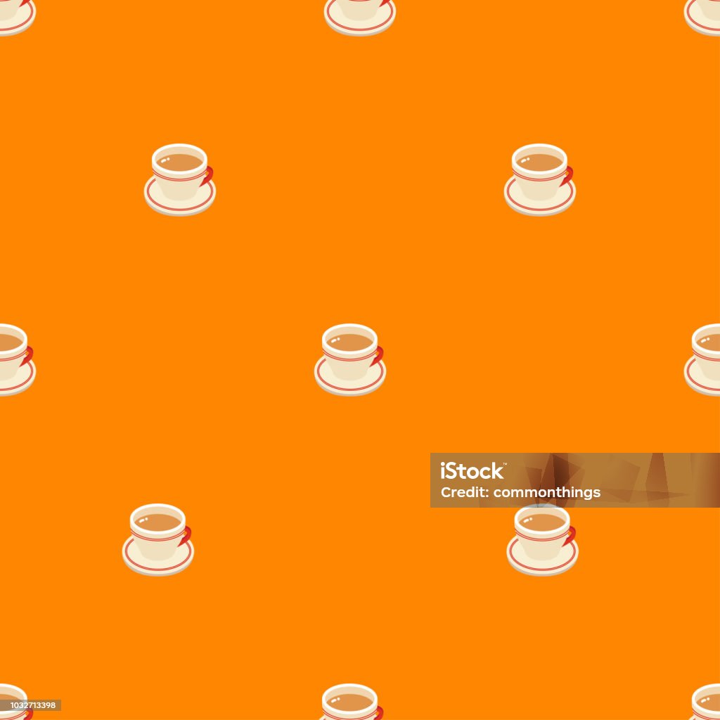 Milk Tea Pattern Stock Illustration - Download Image Now - Thai Tea ...