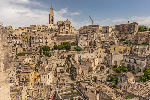 Sassi di Matera - the ancient town of Matera, in Southern Italy, is a World Heritage Site