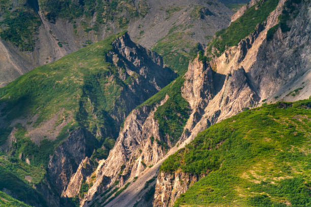 Canyon in Kodar mountains. Siberia, Russia