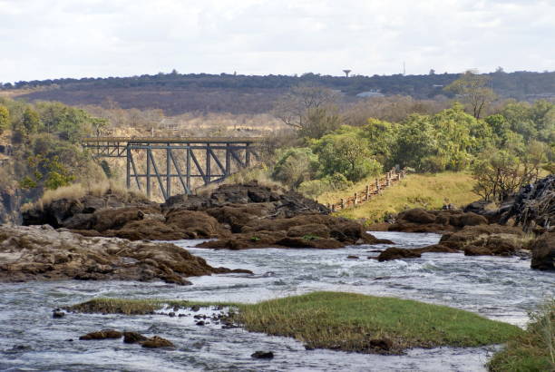 istock Zambezi River above Victoria Falls 1032747330