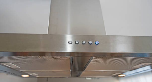 istock Modern kitchen appliance in a luxury apartment 1032755132