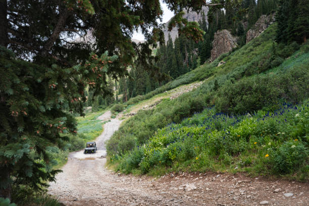 istock Driving to Yankee Boy Basin near Telluride 1032769596