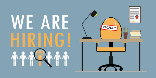 istock sign vacancy and inscription we're hiring,Hiring and Recruiting Concept 1032771574