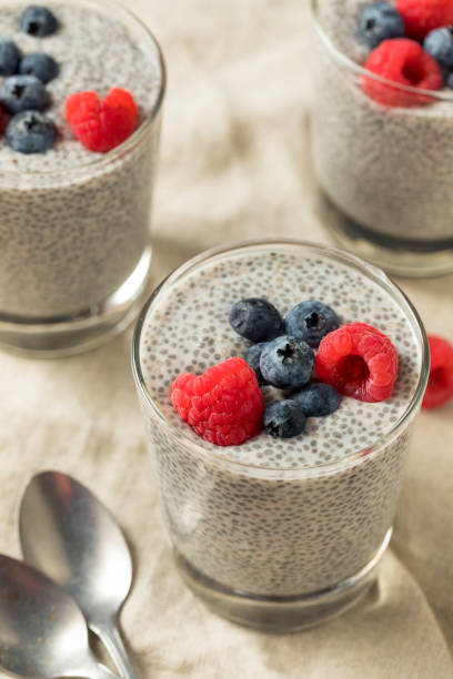 istock Homemade Sweet Chia Seed Pudding 1032789216